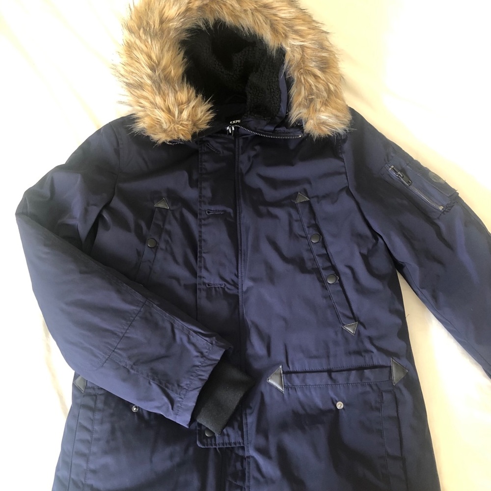Express Mens Parka Sz S